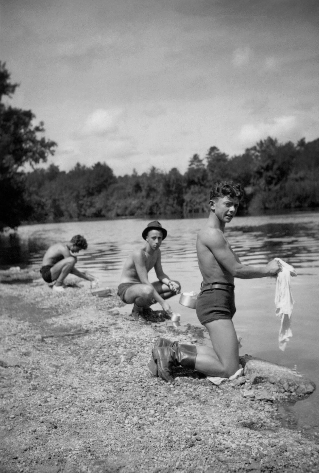 Laundry Day at the River Douro - Porto, 1939